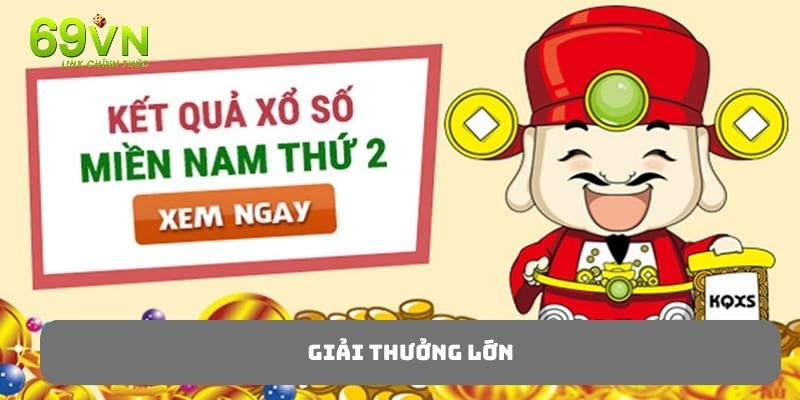 Xổ số 3 miền 69VN hỗ trợ mức trả thưởng lớn