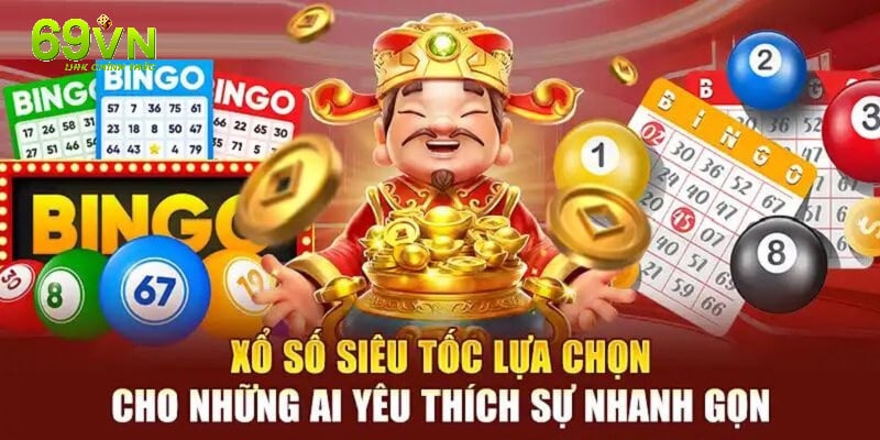 Thời gian quay thưởng xổ số siêu tốc cực nhanh gọn